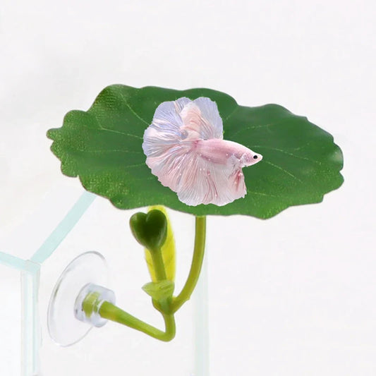 1PC Green Leaf Hammock for Betta Fish - MyPetDollar.com