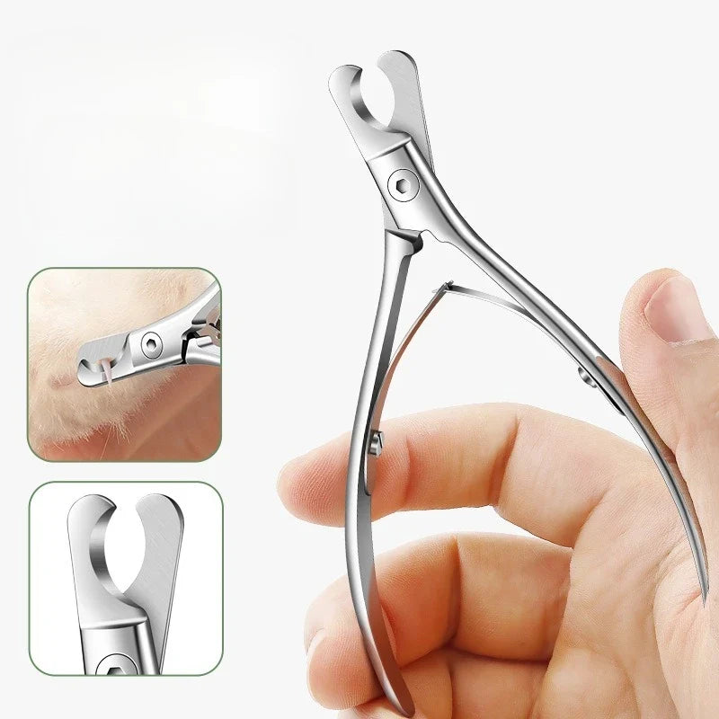 1Pc Stainless Steel Pet Nail Scissors, - MyPetDollar.com