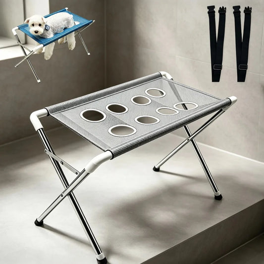 Foldable Pet Grooming Hammock Stand Dog Cat - MyPetDollar.com