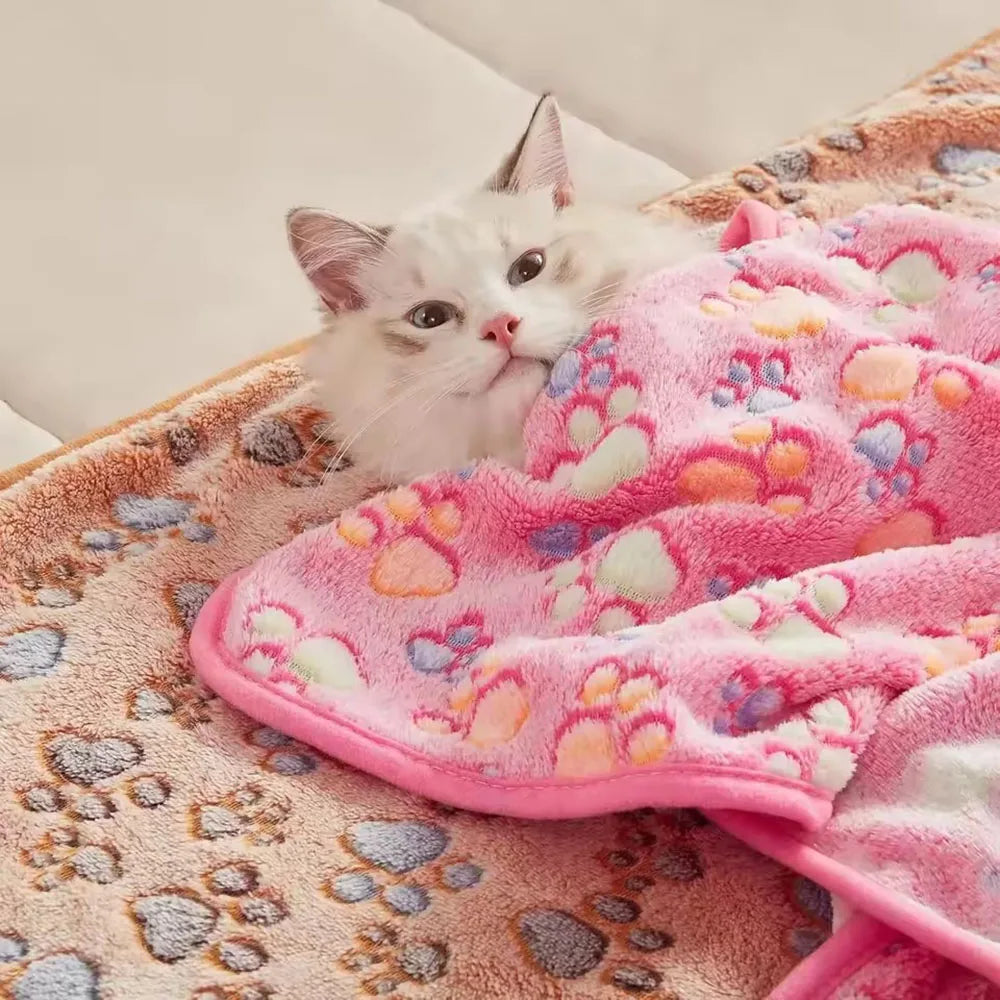 Dog Blanket Washable Fuzzy Soft Pet Mat - MyPetDollar.com