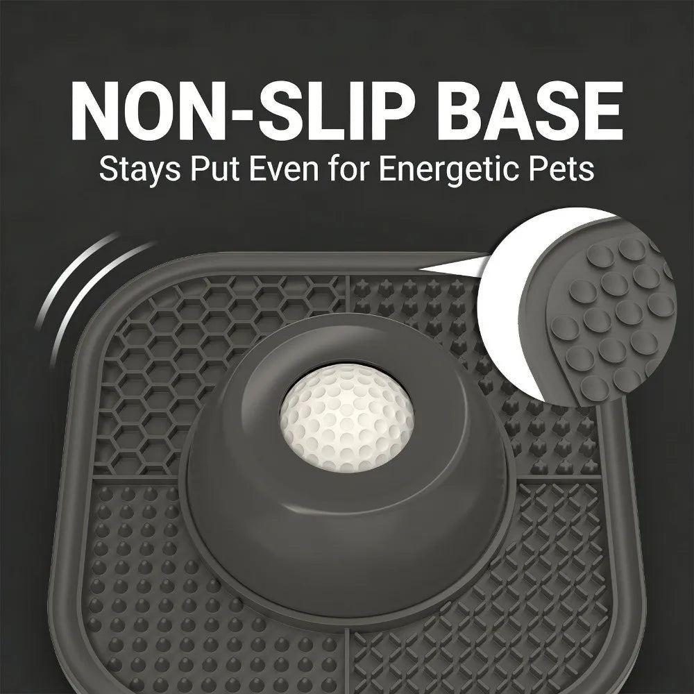 Silicone Pet Lick Bowl Interactive Non-Slip - MyPetDollar.com