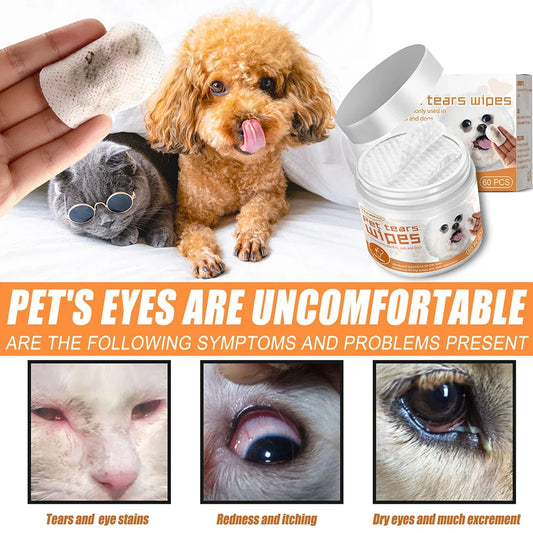 60pcs/set Wet Wipes Universal Disposable - MyPetDollar.com