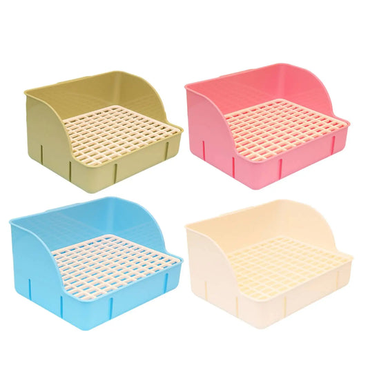 Rabbit Litter Box Pee Pan Tray Pet Toilet - MyPetDollar.com