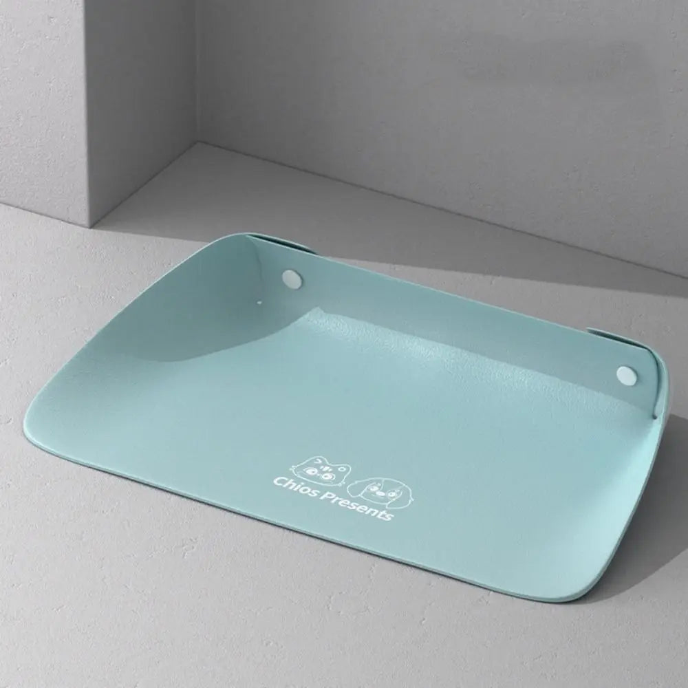 PU Leather Pet Anti Spill Placemat - MyPetDollar.com