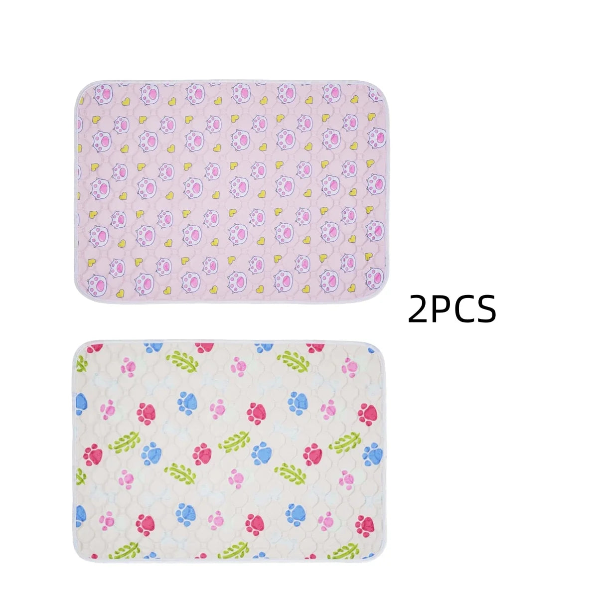 2pcs Cute Waterproof Pet Pee Pad Washable - MyPetDollar.com