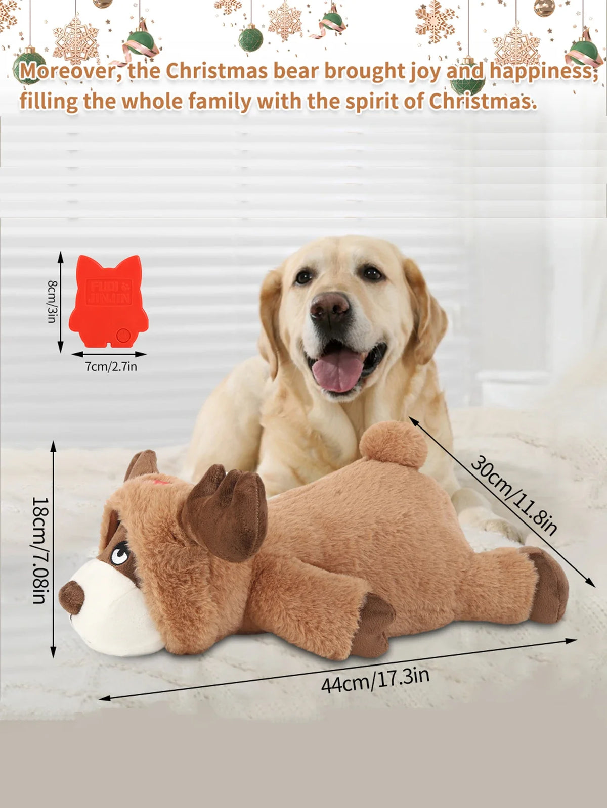Halloween Themed Plush Dog Toys – 6 Colors