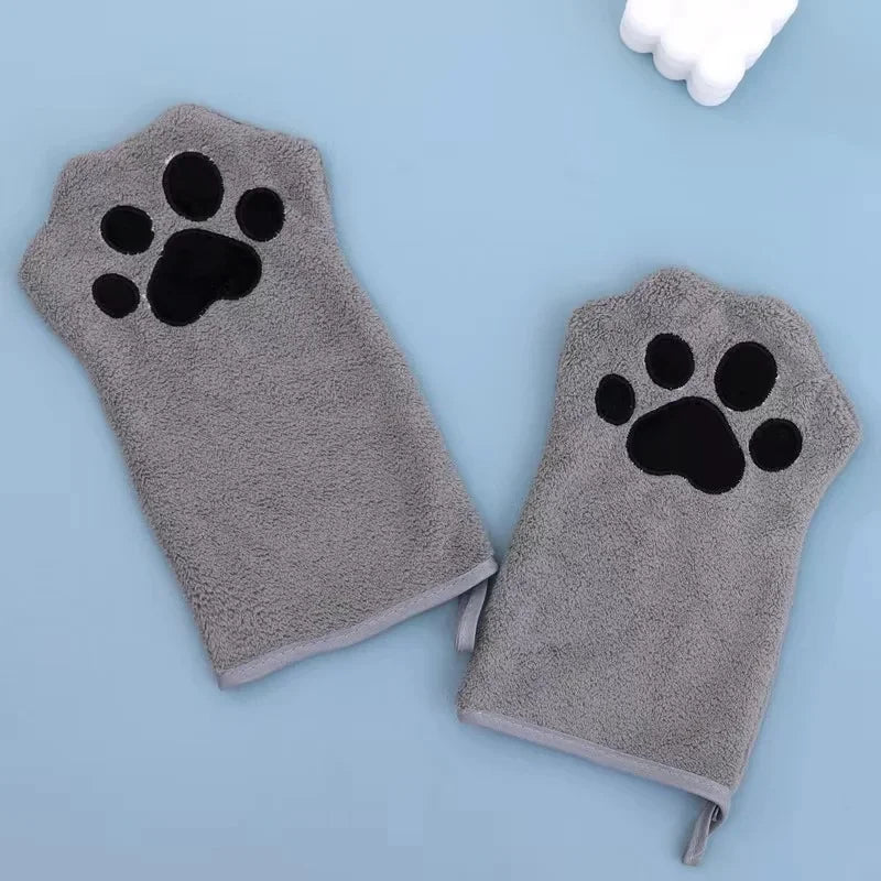 Multicolor Quickdrying Pet Grooming Gloves – 7 Colors