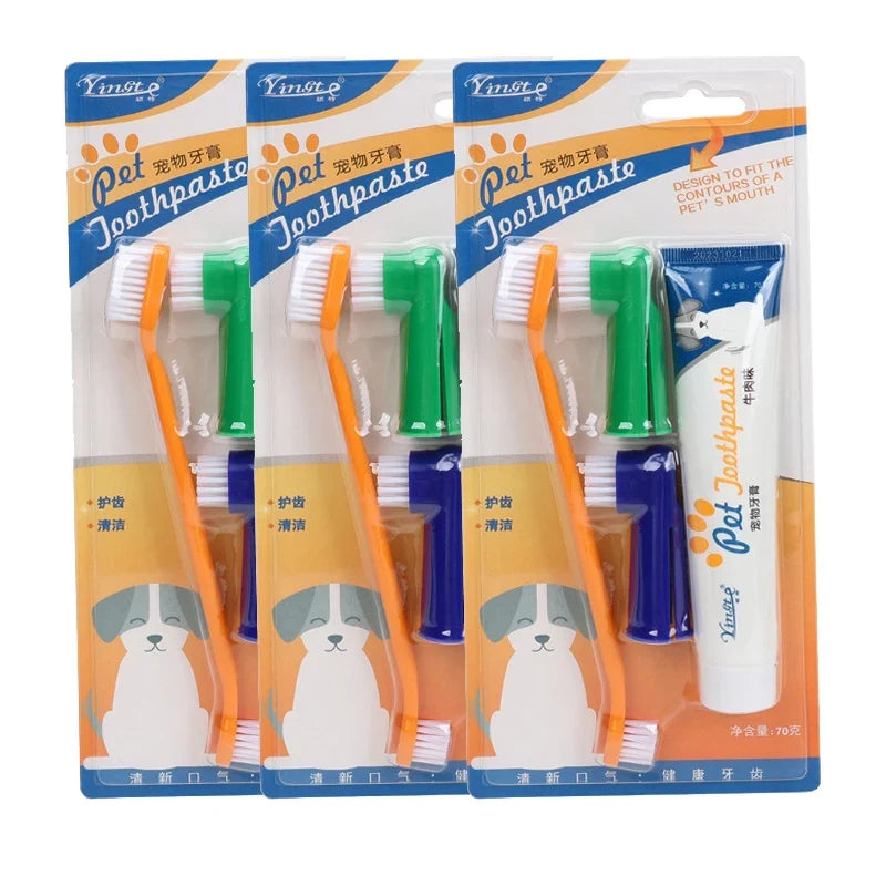 Universal Toothpaste Toothbrush Set Dog Gum - MyPetDollar.com
