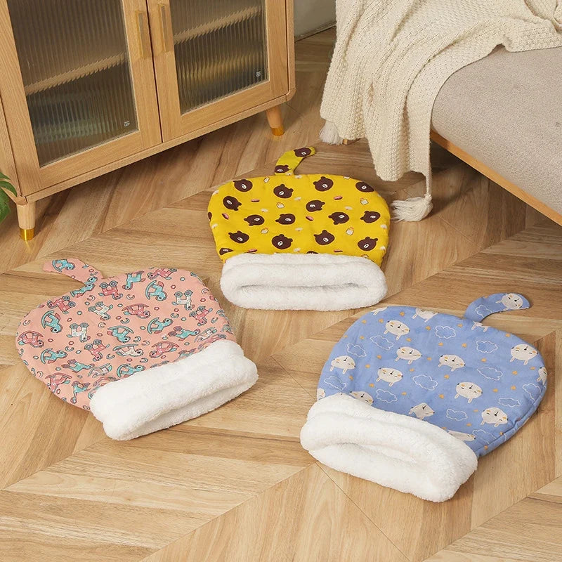 Cat Sleeping Bag Soft Cuddly Fluffy Feel - MyPetDollar.com