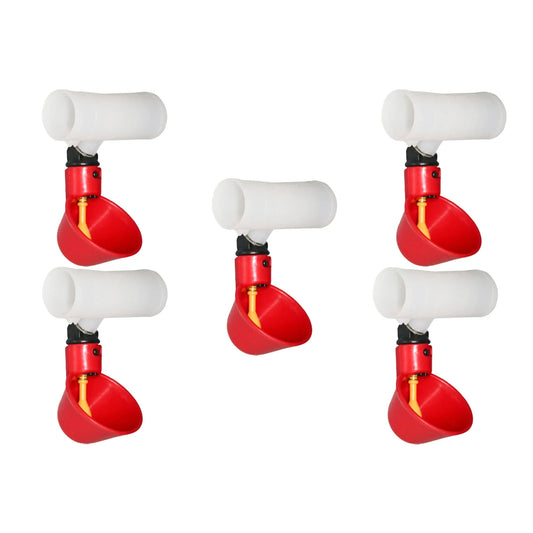 5Pcs Plastic Poultry Drink Cup Automatic - MyPetDollar.com