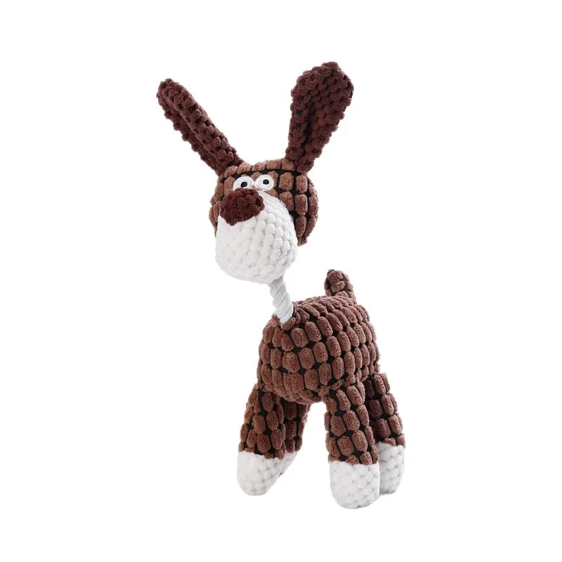 Durable Dog Plush Toy for Small Breeds -