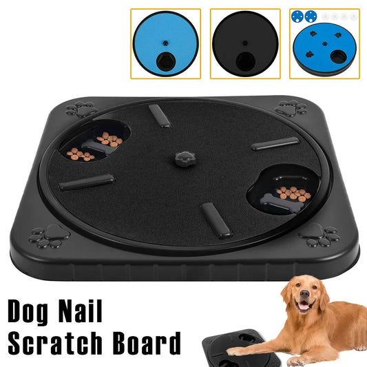 Round Dog Nail Scratch Board 360° Rotating - MyPetDollar.com