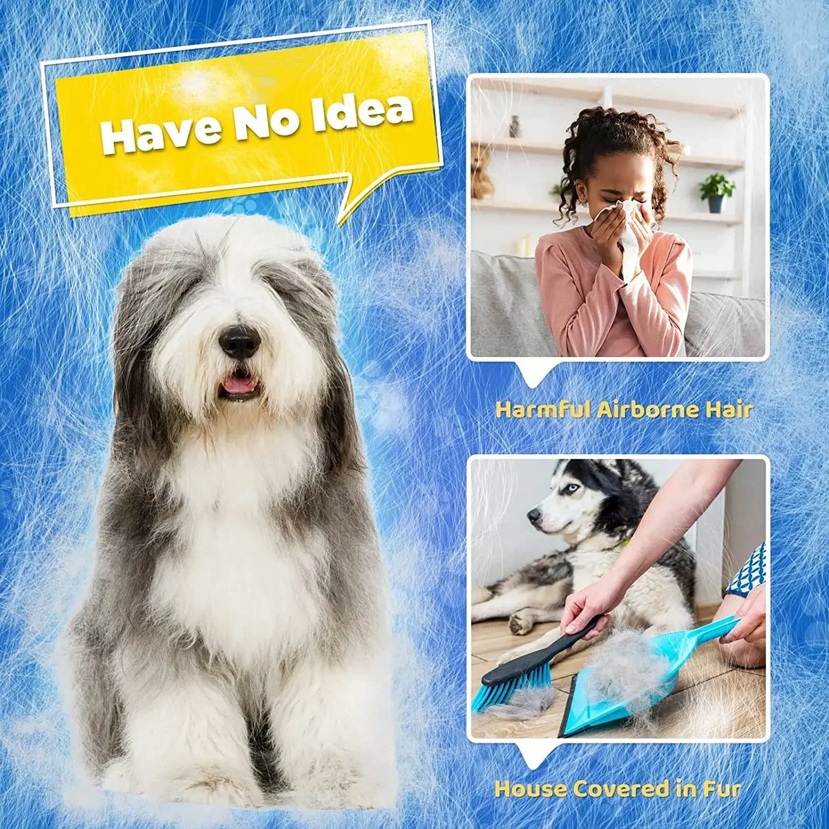 Pet Grooming Glove Gentle Efficient Pet Hair - MyPetDollar.com
