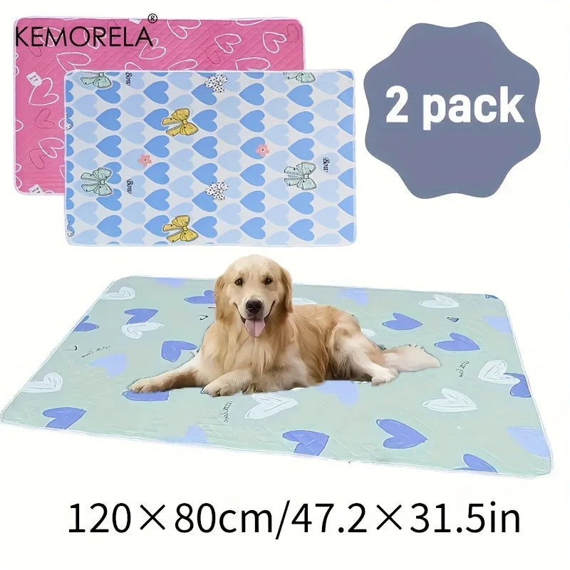 2PCS Washable Dog Urine Pads Reusable Dog - MyPetDollar.com