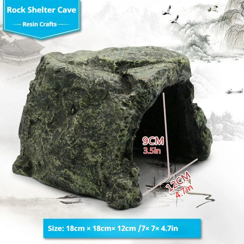 Turtle Platform Rectangular Aquarium Fish - MyPetDollar.com