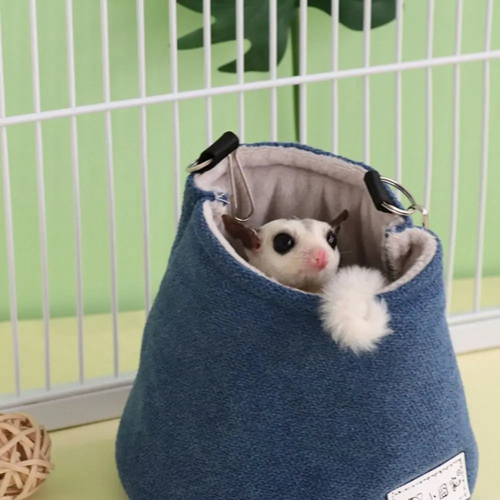 Opening Winter Sugar Glider Pouch Cloth/ - MyPetDollar.com