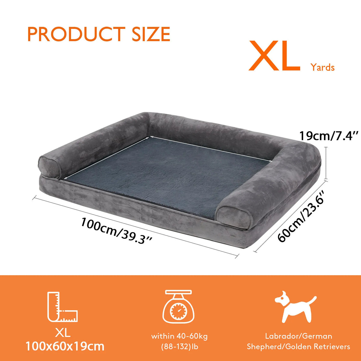 Extra Large Orthopedic Dog Bed