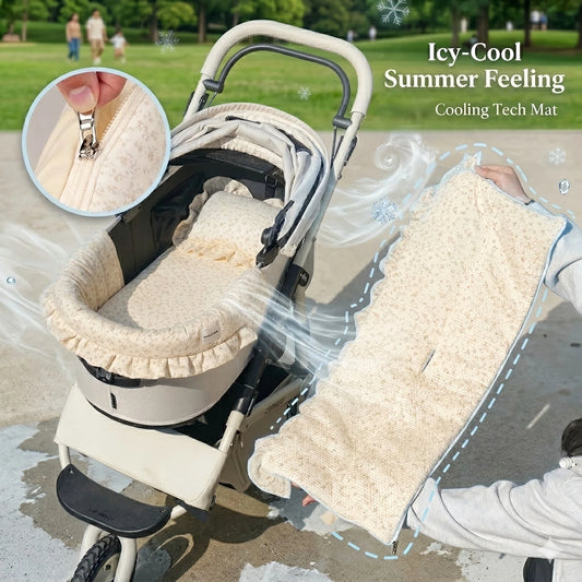 Double-sided Pet Dog Stroller Cushion | Cool - MyPetDollar.com