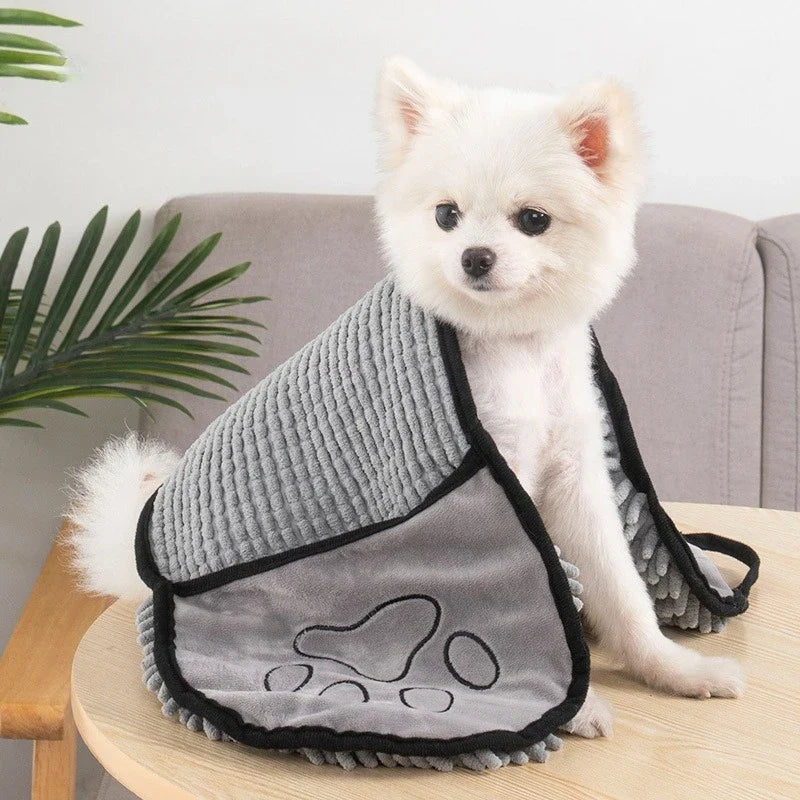 Pet dog towel super absorbent quick drying - MyPetDollar.com