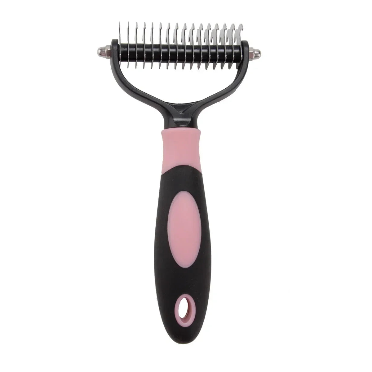 Professional Pet Deshedding Brush Dog & Cat Grooming Tool Hair
