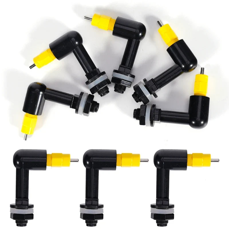 2/4/6Pcs Chicken Waterer Nipples Drinkers - MyPetDollar.com