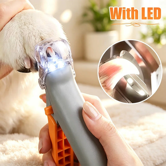 LED Light Dual-Sided Pet Nail Clippers for - MyPetDollar.com