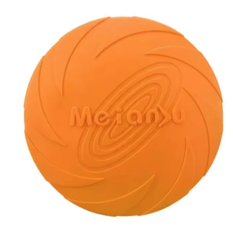 Pet Dog Flying Disk Toy Silicone Material - MyPetDollar.com