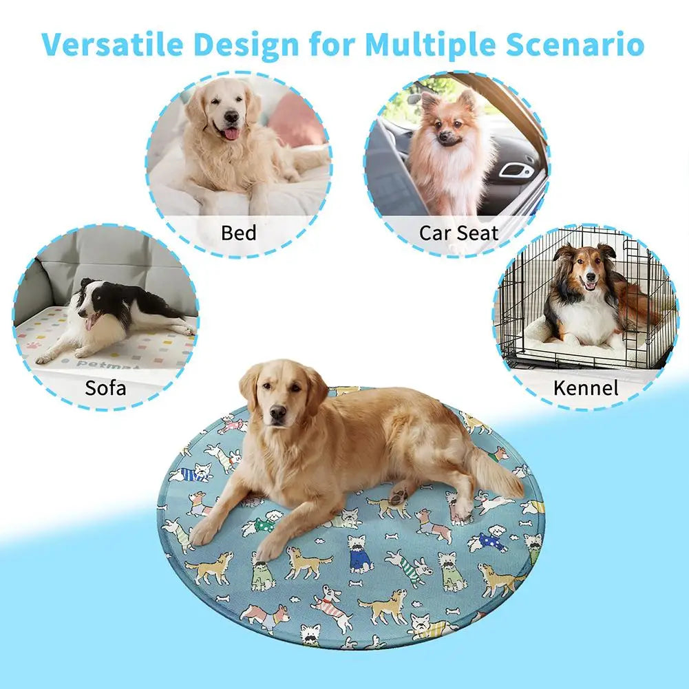 Pets Dog Cooling Mat Summer Pet Cool Mat - MyPetDollar.com