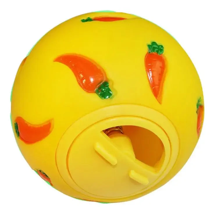 Interactive Rabbit Treat Ball Pet Slow Feeder – 3 Colors