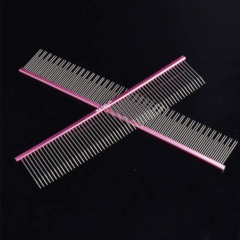 Pet Pink Comb Cat Dog Professional Stainless - MyPetDollar.com
