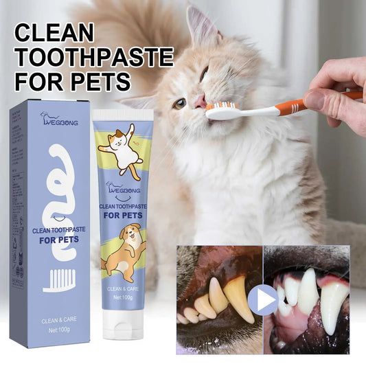 Pet Dental Toothpaste Remove Plaque Stains - MyPetDollar.com