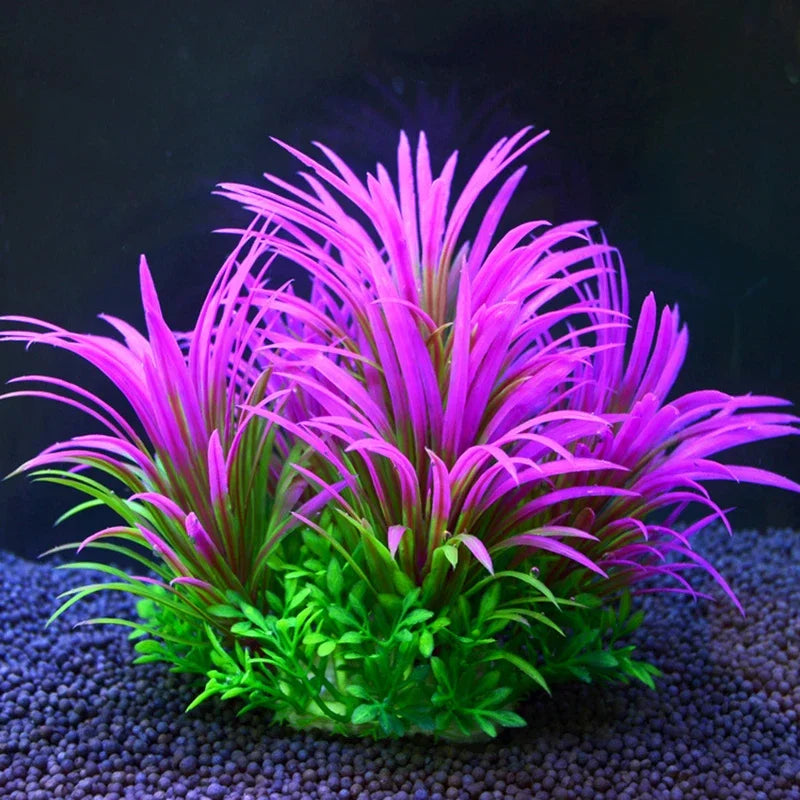 Artificial Aquarium Decor Plants Plastic - MyPetDollar.com