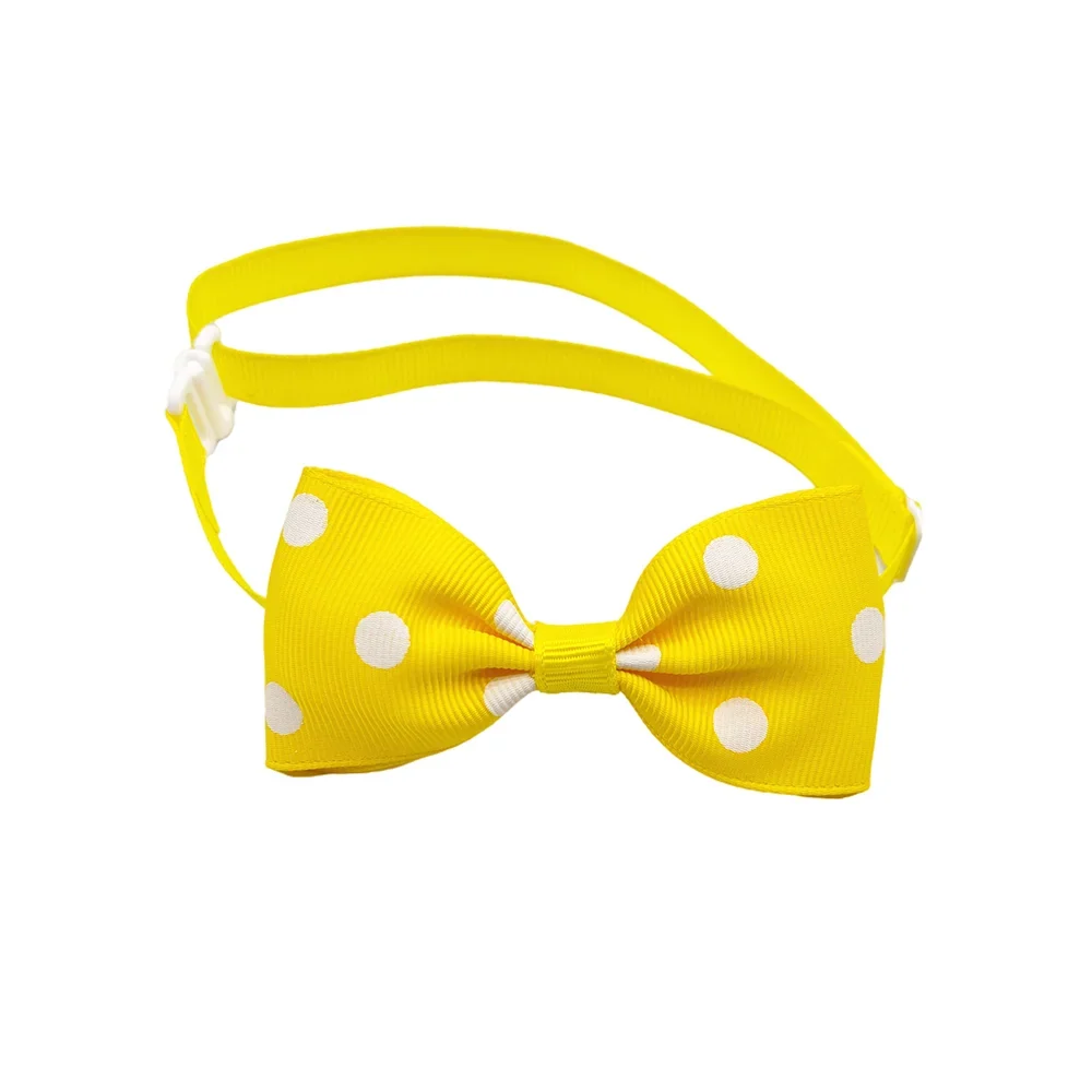 10pcs Ribbon Bow Ties For Dogs Adjustable - MyPetDollar.com