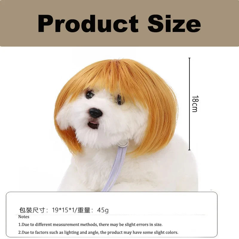 Pet Wig Dog And Cat Spoof Wig Pet Supplies - MyPetDollar.com