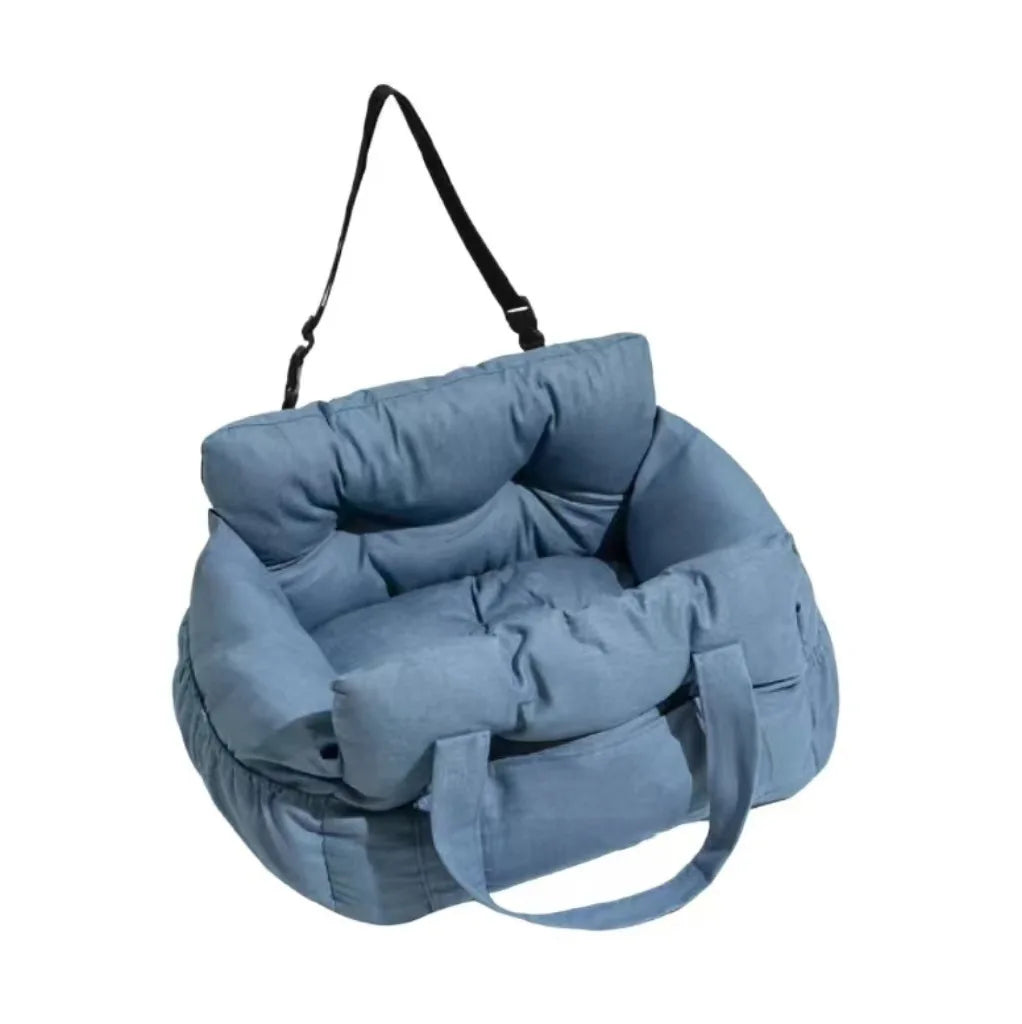 Dog Car Seat with Safety Belt - Non-Slip Pet - MyPetDollar.com