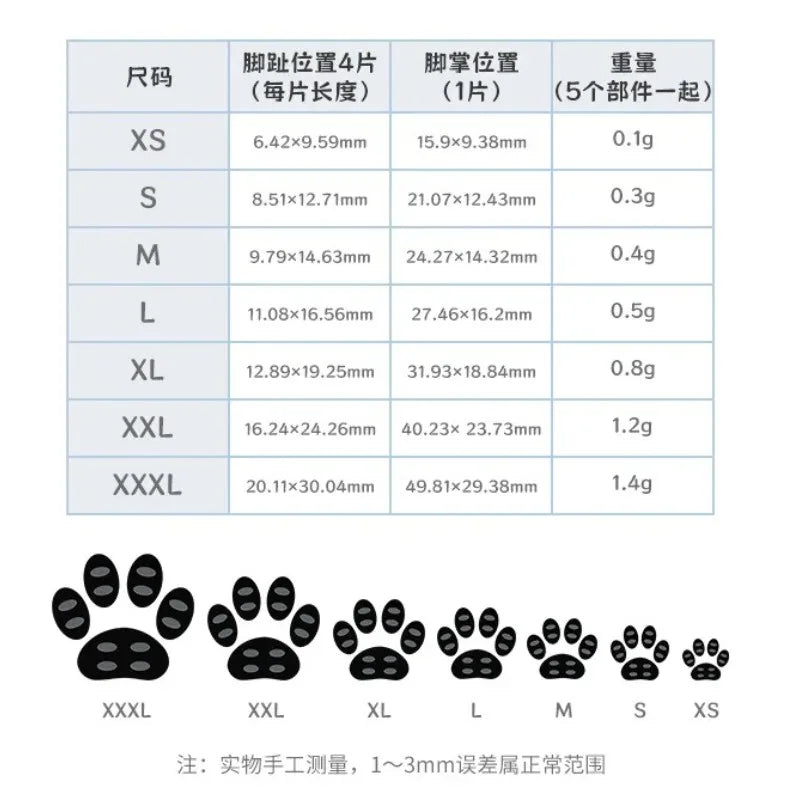 Non-Slip Dog Paw Pads Removable Pet Shoe - MyPetDollar.com
