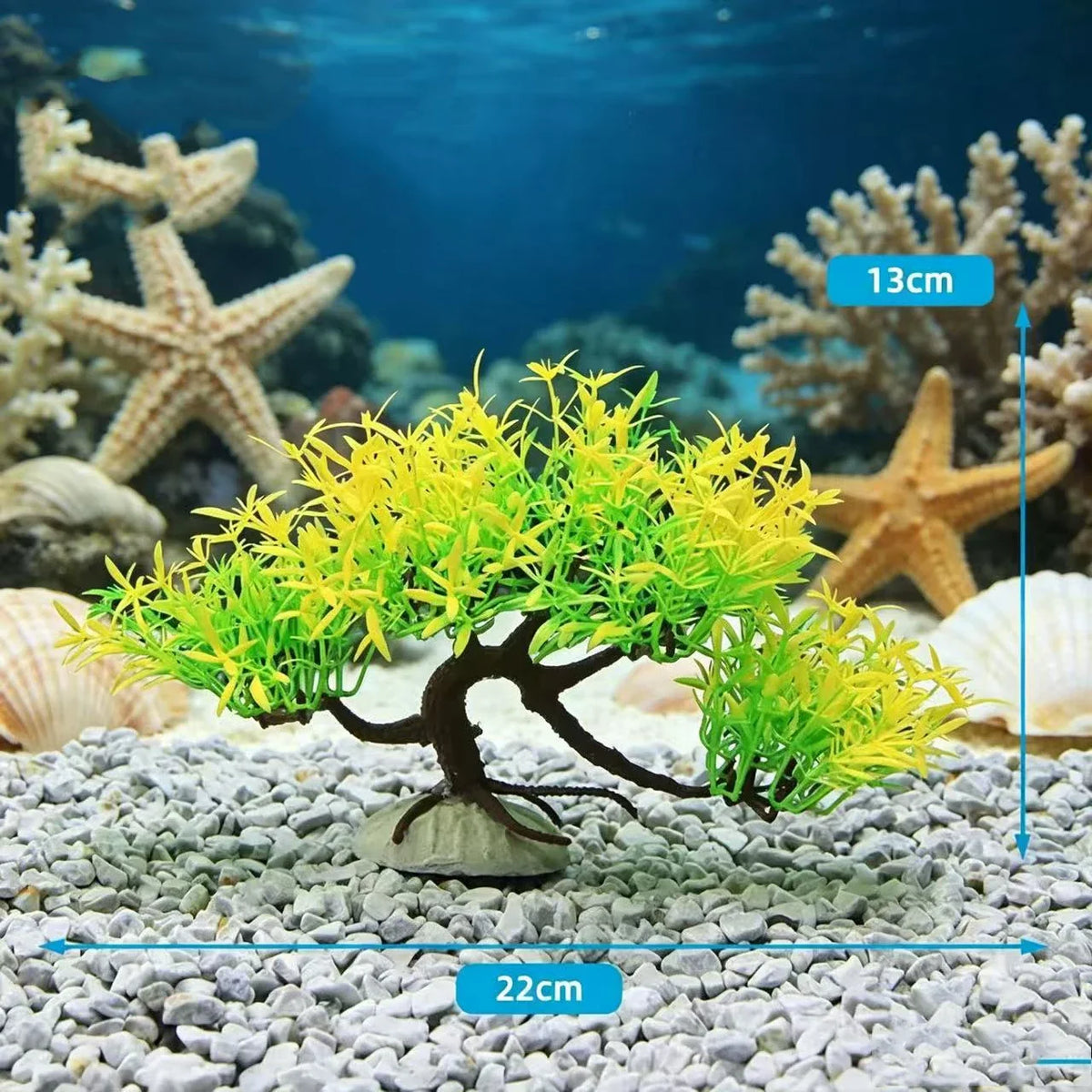 Plastic Artificial Aquarium PVC Plants - MyPetDollar.com