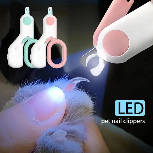 LED Light Cat Dog Nail Clipper Cutter - MyPetDollar.com