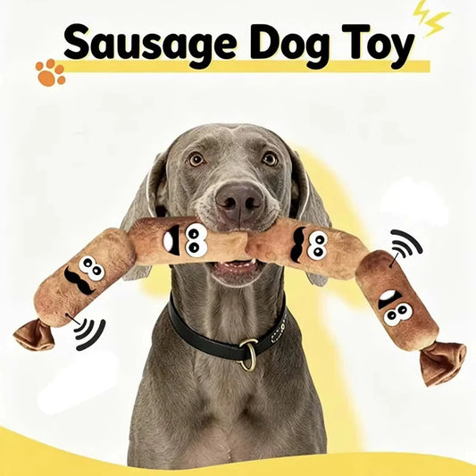 Funny Squeaky Dog Toy Bite Resistant Plush - MyPetDollar.com