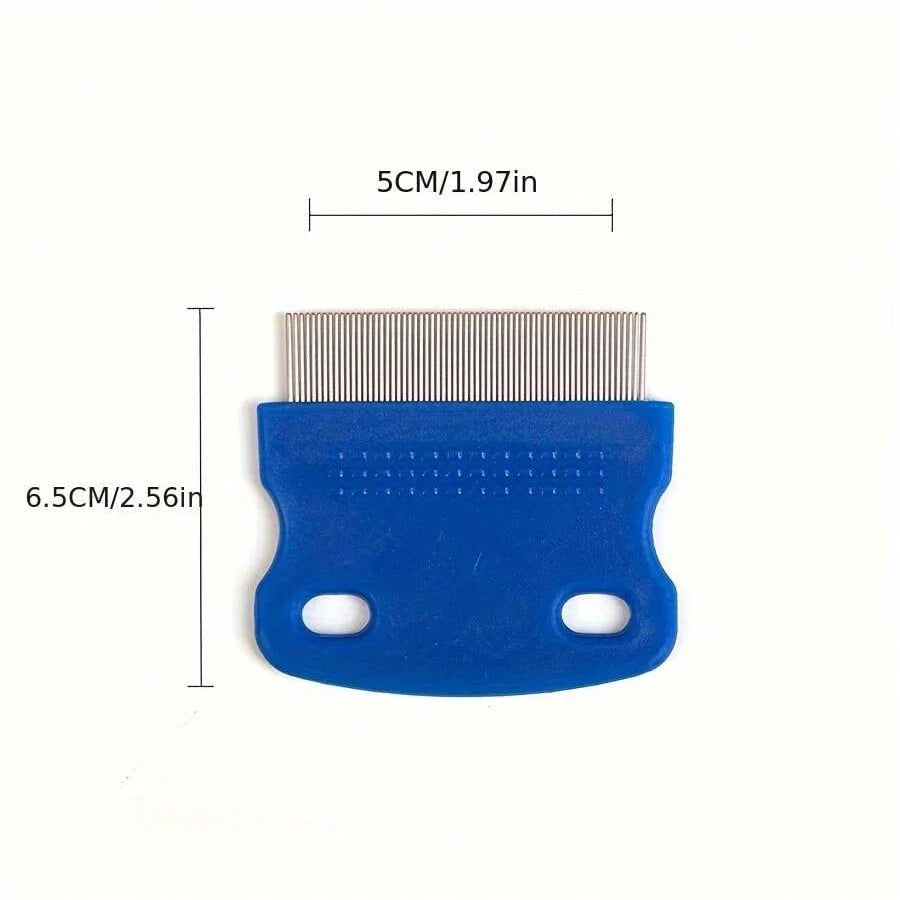 4 Pack Flea Lice Comb, Stainless Steel Dog - MyPetDollar.com