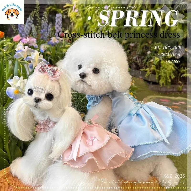 Puff skirt haute couture wedding dress - MyPetDollar.com