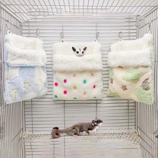 New Soft Sugar Gliders Sleeping Pouch Warm - MyPetDollar.com