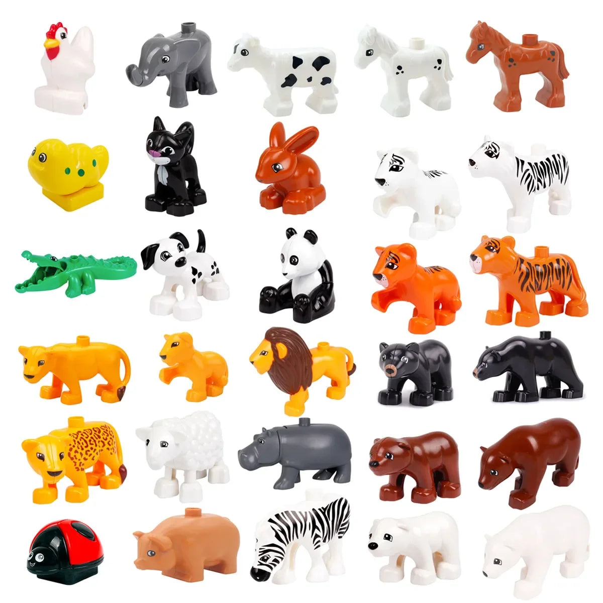 1Pcs Big Block Building Classic Animal - MyPetDollar.com