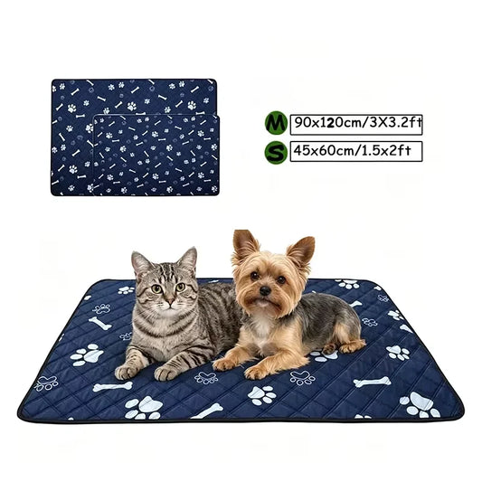 Waterproof Pet Mat Dog Cat Bed Pad Reusable - MyPetDollar.com