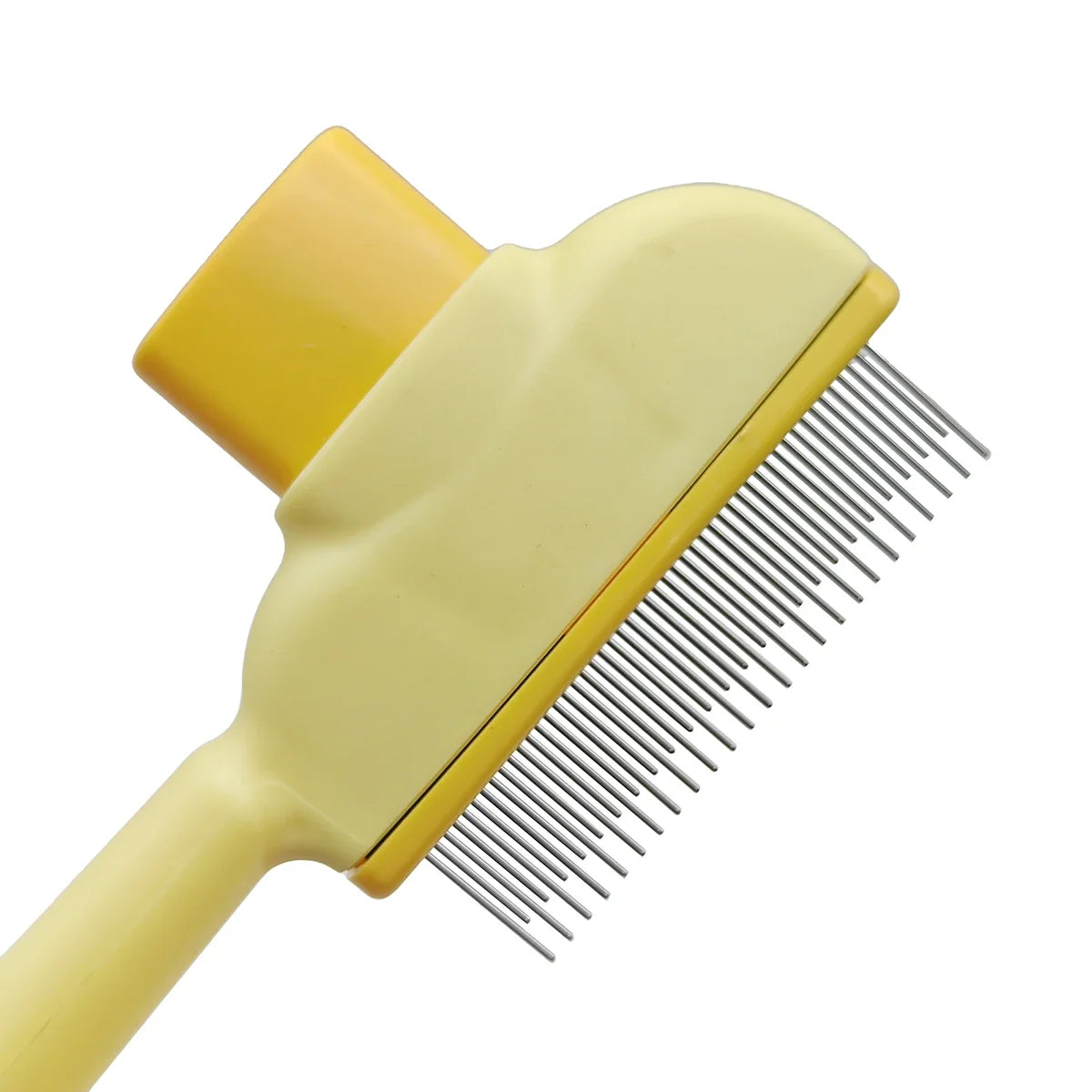 Dog Brush Cat Comb Self Cleaning Hair Remover – 15 Colors