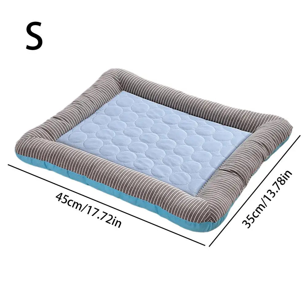 Breathable Cooling Pad Bed for Dogs & Cats Puppy Kitten Cool Mat, Soft