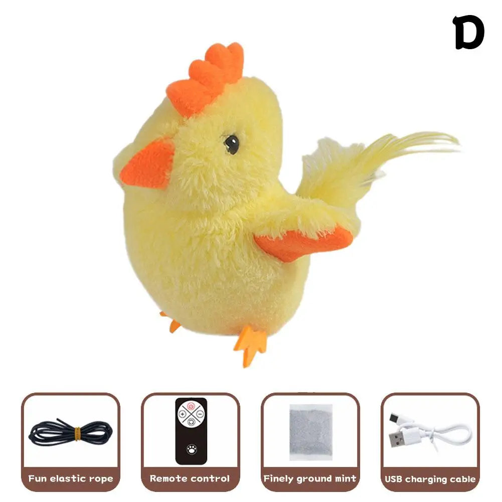 Plush Flappy Bird Interactive Cat Plaything – 6 Colors