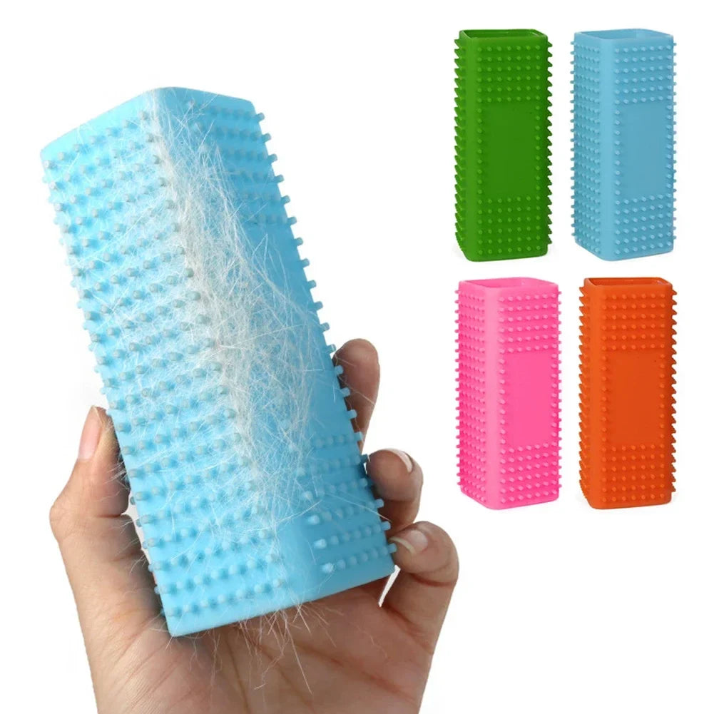 1PC Silicone Hollow Rubber Pet Dog Cat Hair - MyPetDollar.com