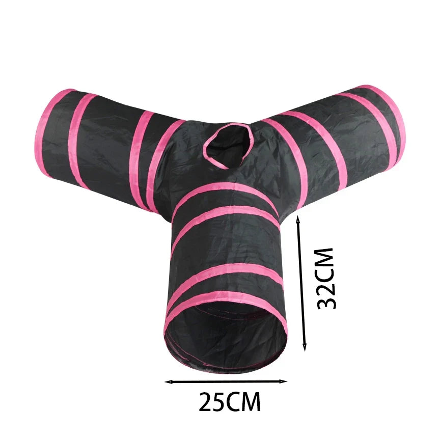 Breathable Cat Tunnel Foldable Pet Supplies S T Y – 14 Colors