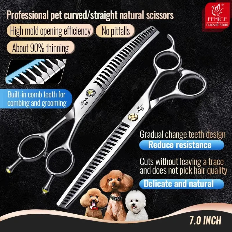 Fenice 7/7.5 Inch VG10 Steel 3D Gradient - MyPetDollar.com
